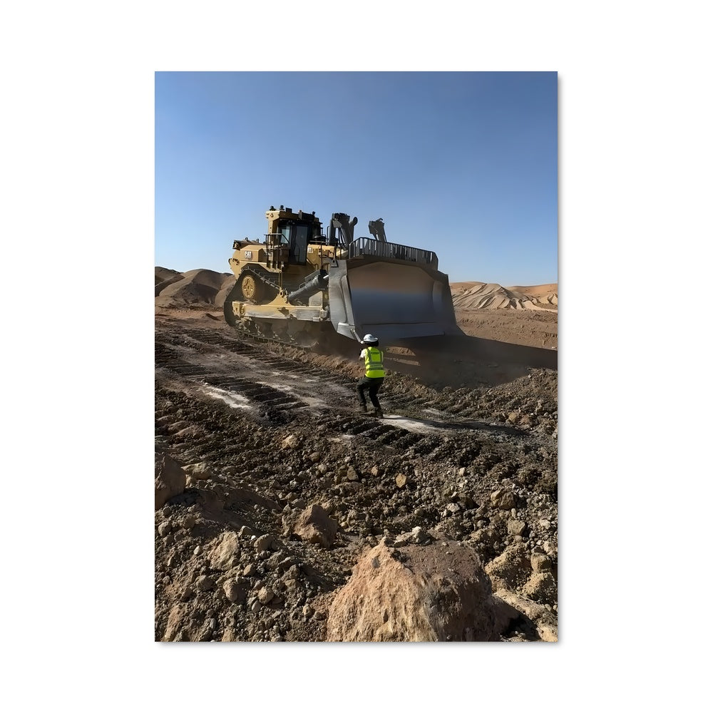 Poster Bulldozer Titan