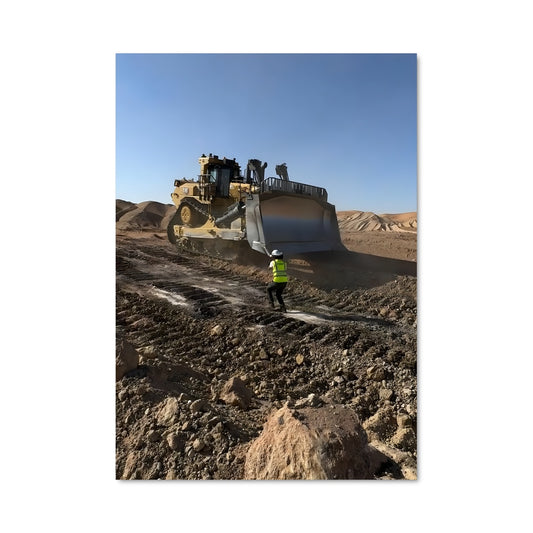 Poster Bulldozer Titan