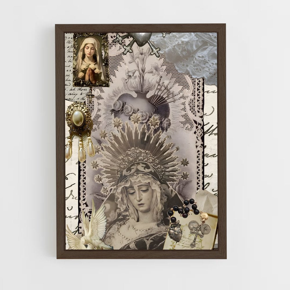 ap-catholicism-2 cadre Bois foncé