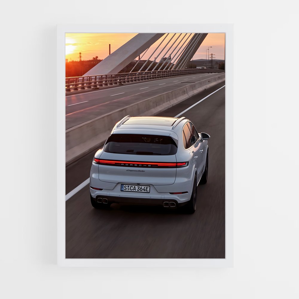 ap-cayenne turbo s e-hybrid-1 cadre Blanc