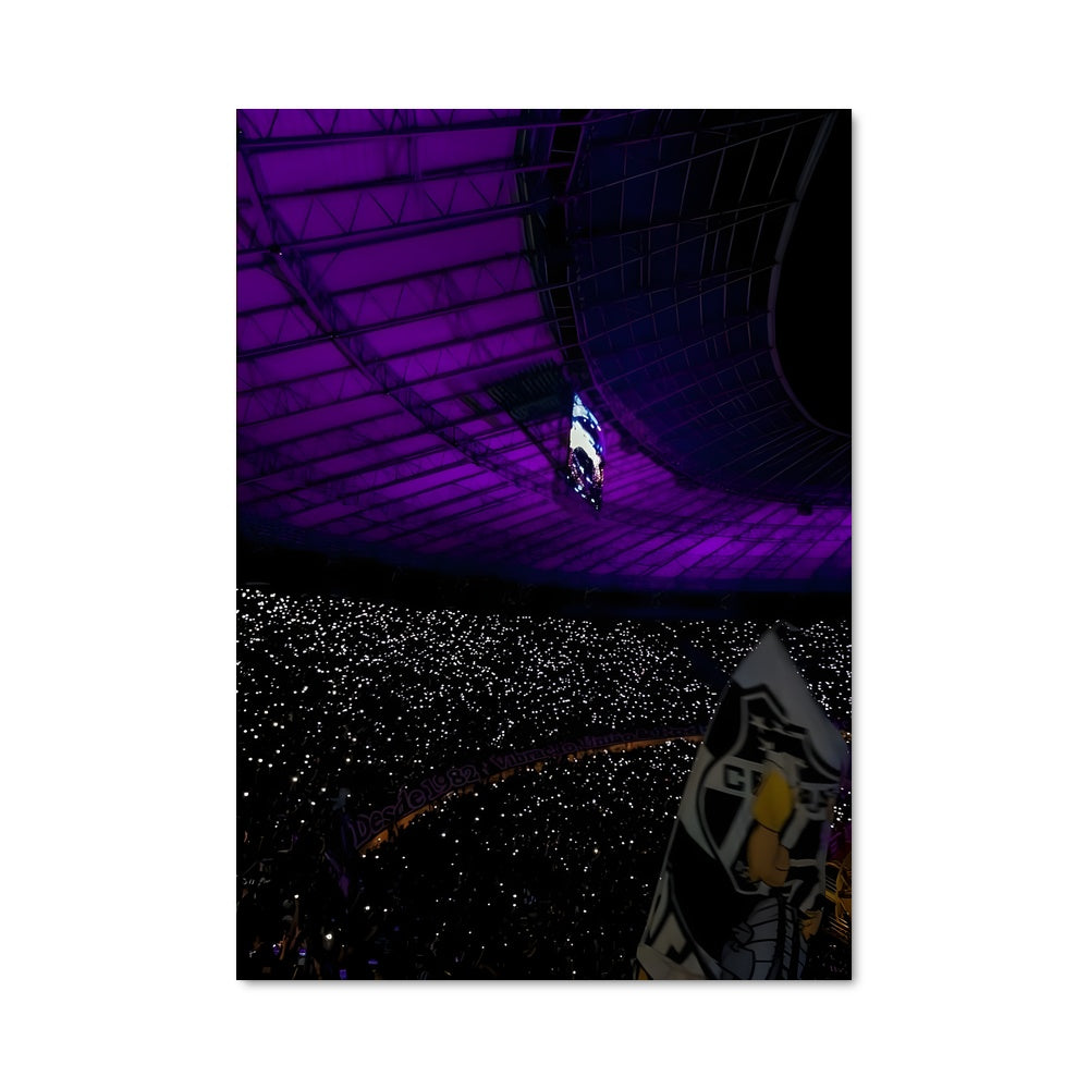 Poster Lumière Violette