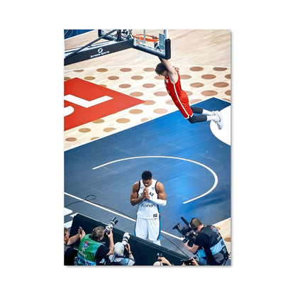 Poster Saut Élevé
