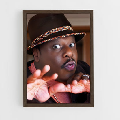 ap-cedric the entertainer-9 cadre Bois foncé