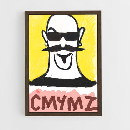 ap-cem yılmaz-2 cadre Bois foncé