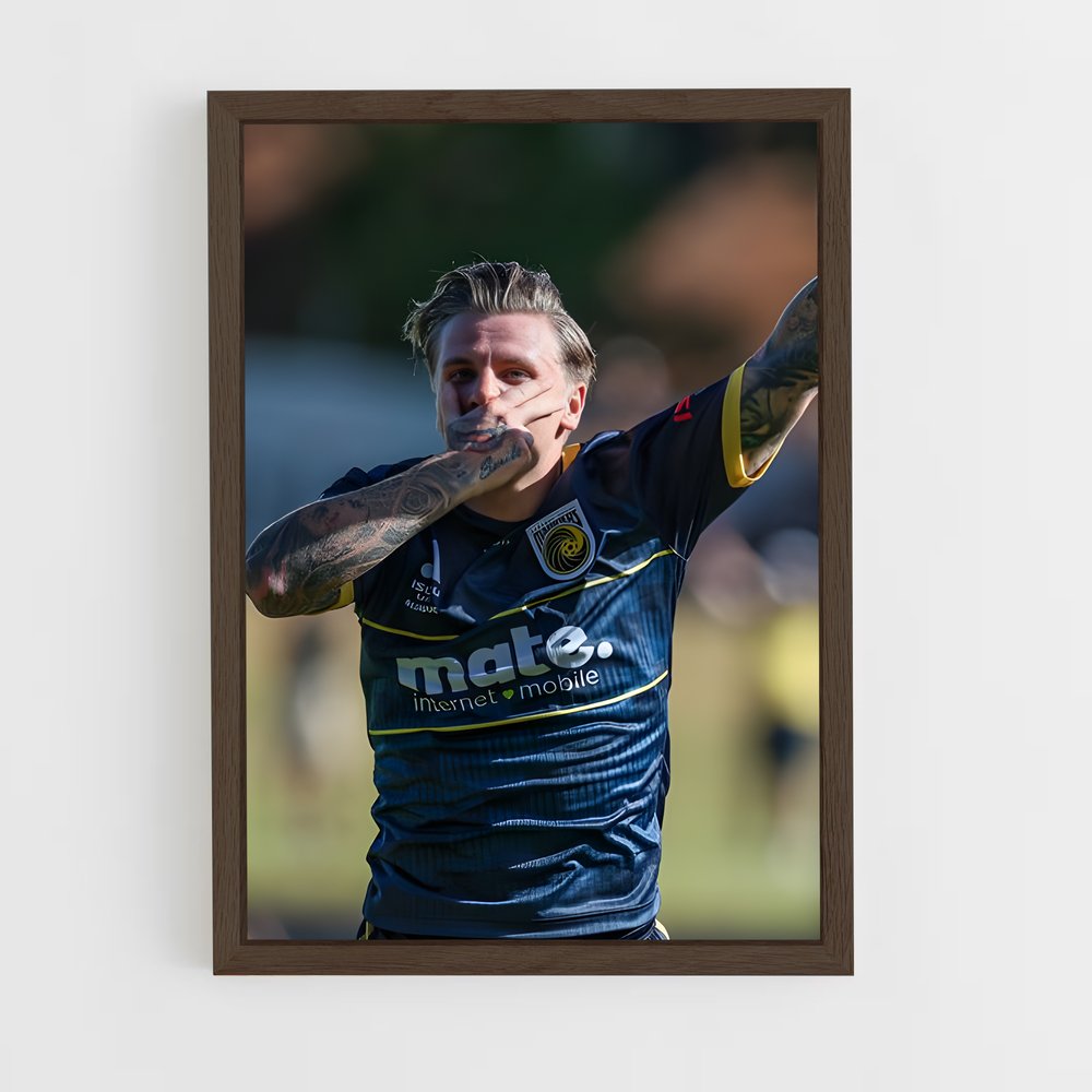 ap-central coast mariners fc-1 cadre Bois foncé