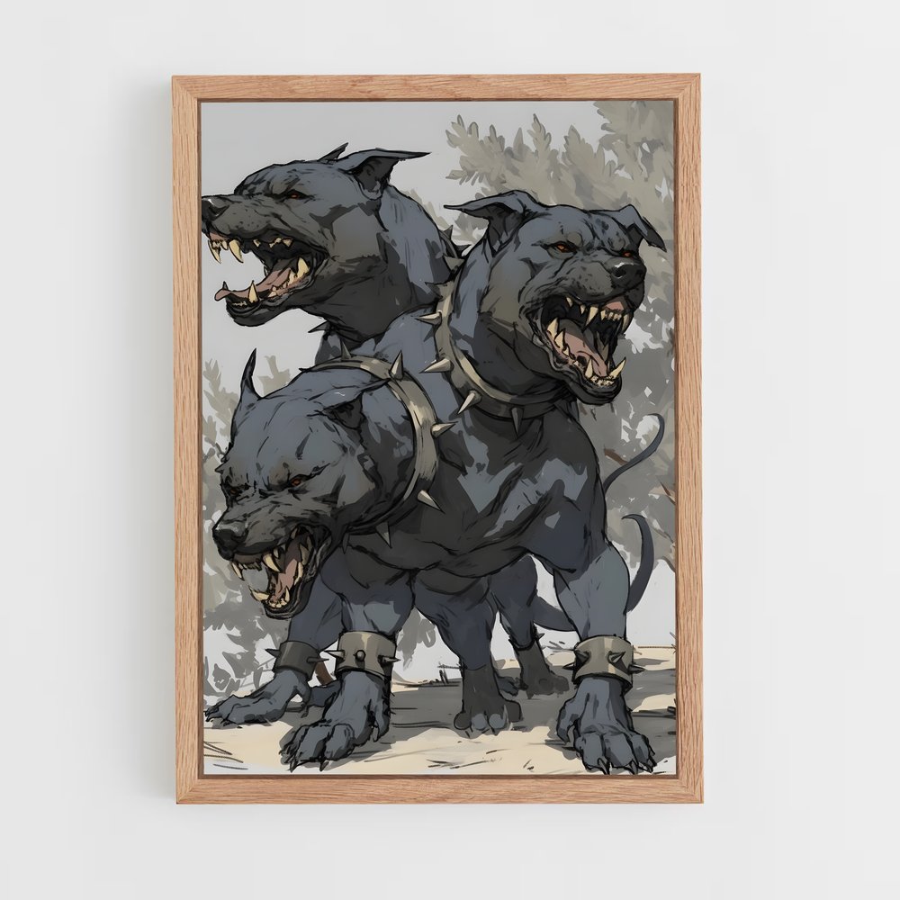 ap-cerberus-1 cadre Bois clair