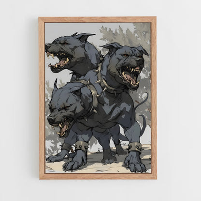 ap-cerberus-1 cadre Bois clair