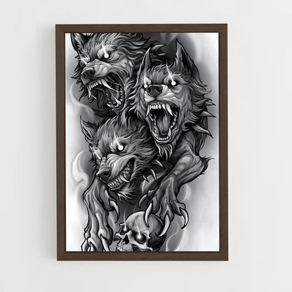 ap-cerberus-5 cadre Bois foncé