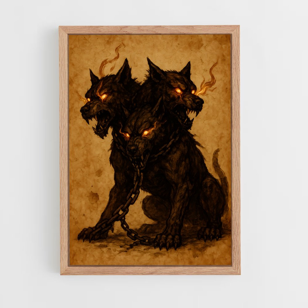 ap-cerberus-6 cadre Bois clair