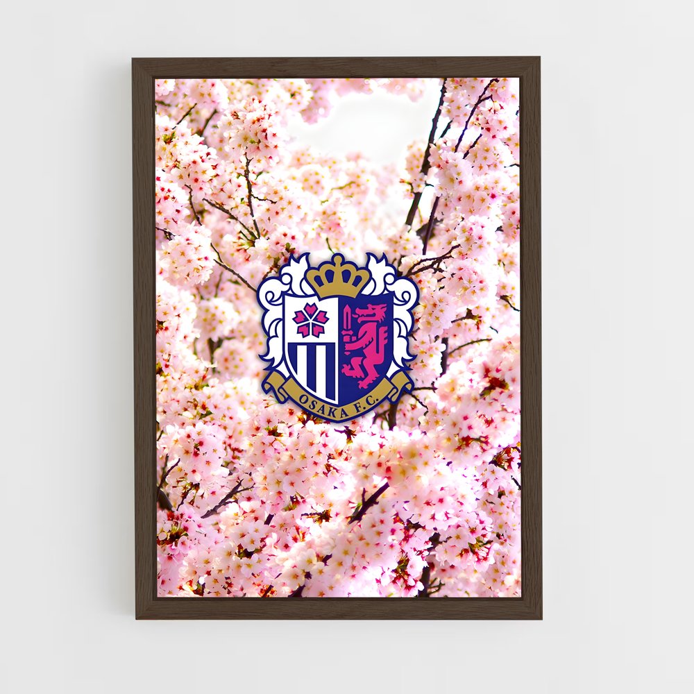 ap-cerezo osaka-6 cadre Bois foncé