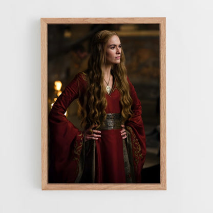 ap-cersei lannister-3 cadre Bois clair