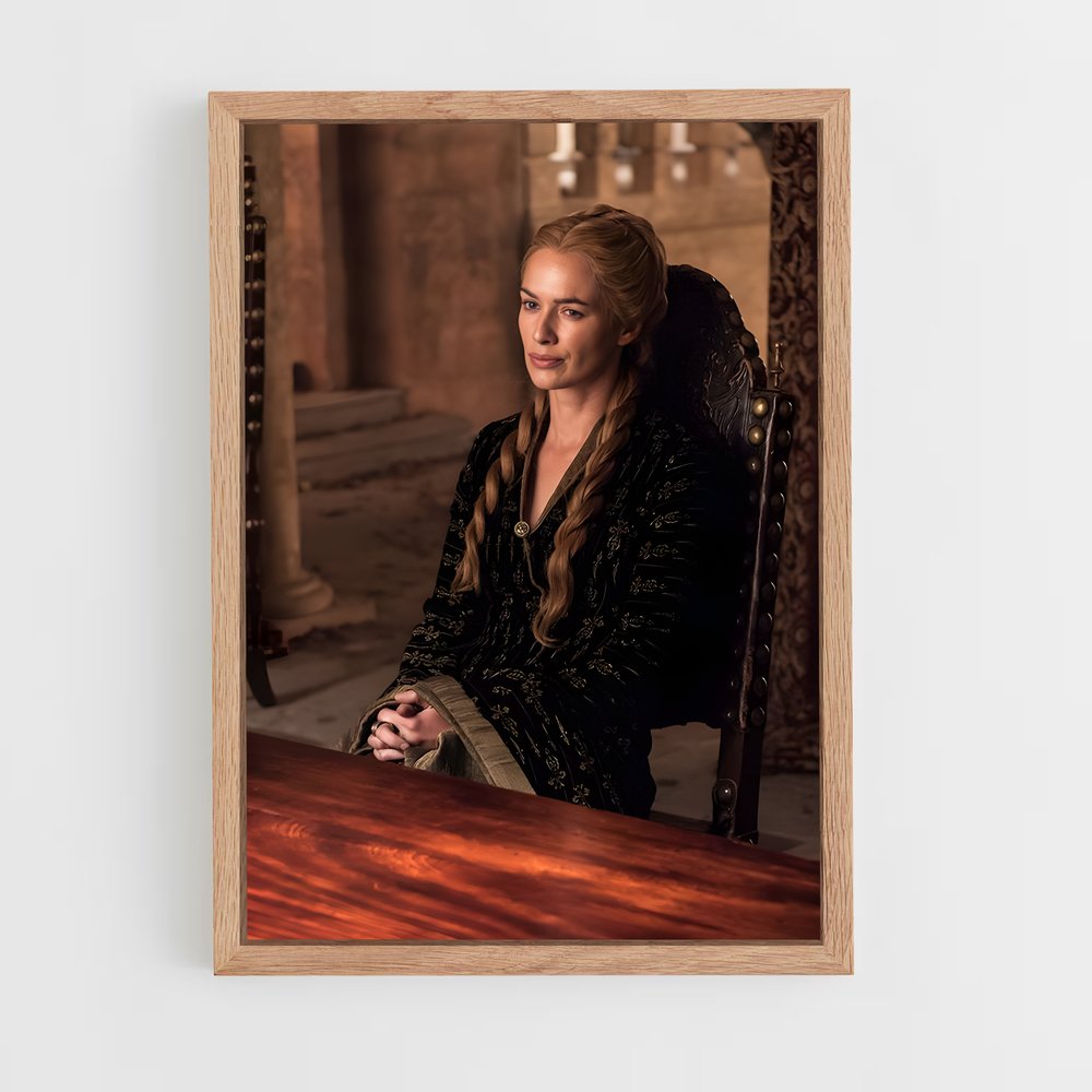 ap-cersei lannister-5 cadre Bois clair