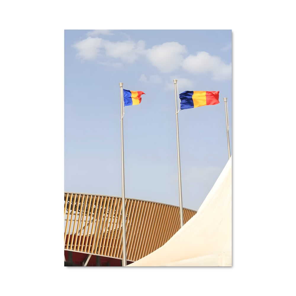 Poster Tente Blanche