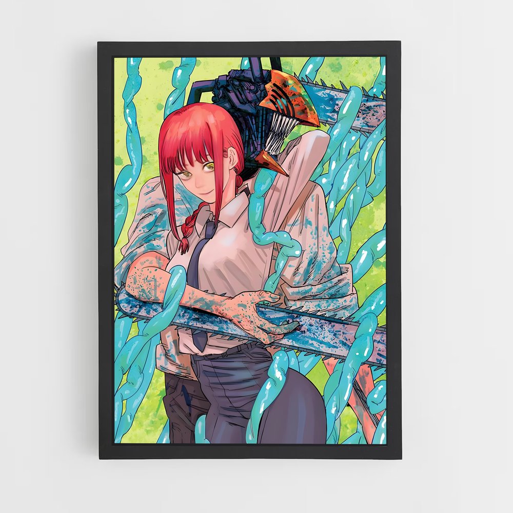 ap-chainsaw man-4 cadre Noir