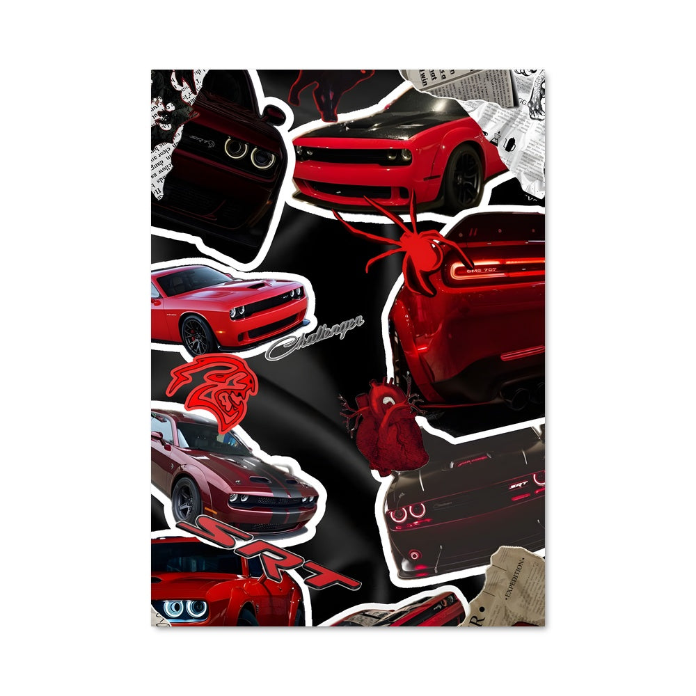 Poster Fury Rouge