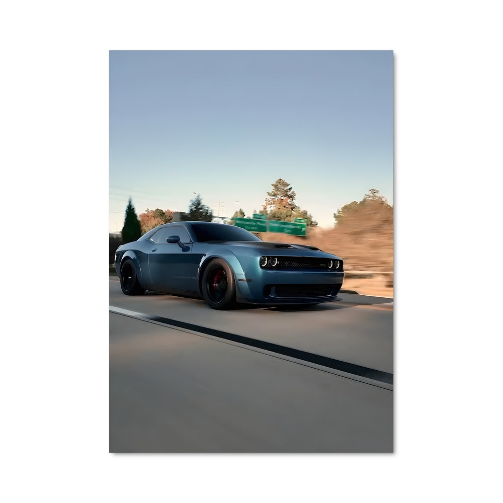 Poster Challenger srt hellcat redeye 76881