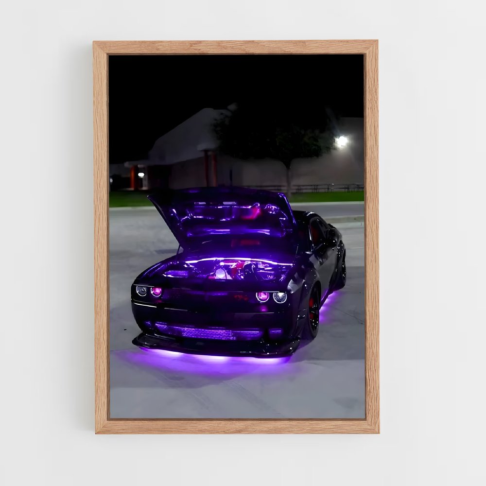 ap-challenger srt hellcat-1 cadre Bois clair