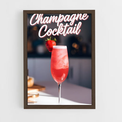 ap-champagne-1 cadre Bois foncé