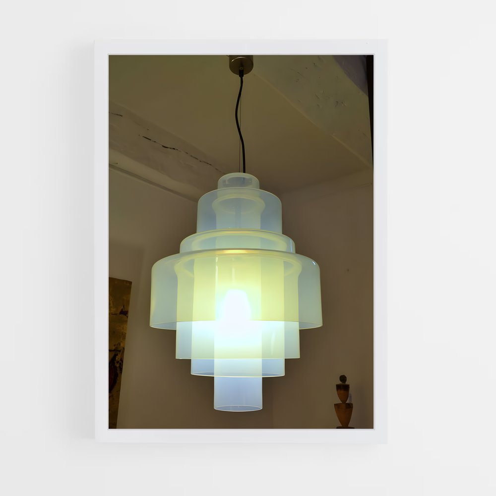ap-chandelier-4 cadre Blanc