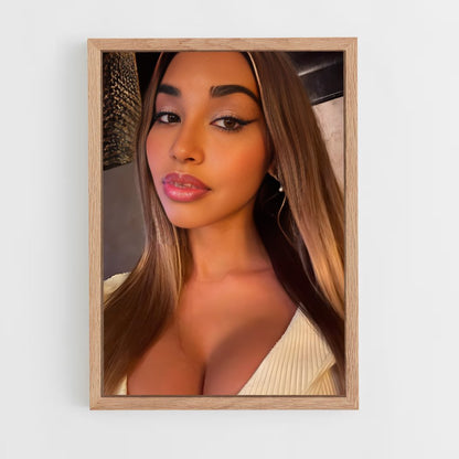 ap-chantel jeffries-10 cadre Bois clair