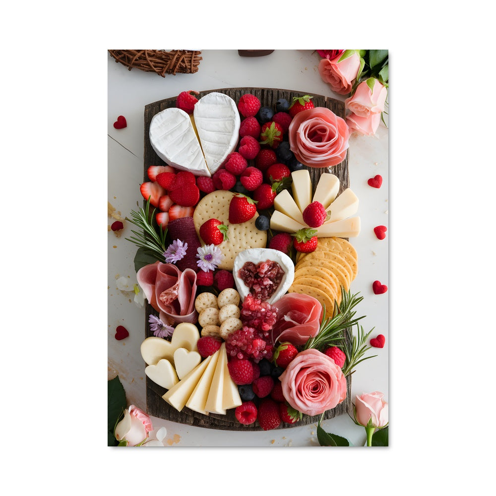 Poster Délices et Fleurs