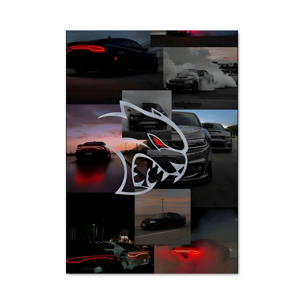 Poster Nuit Rouge des Bolides