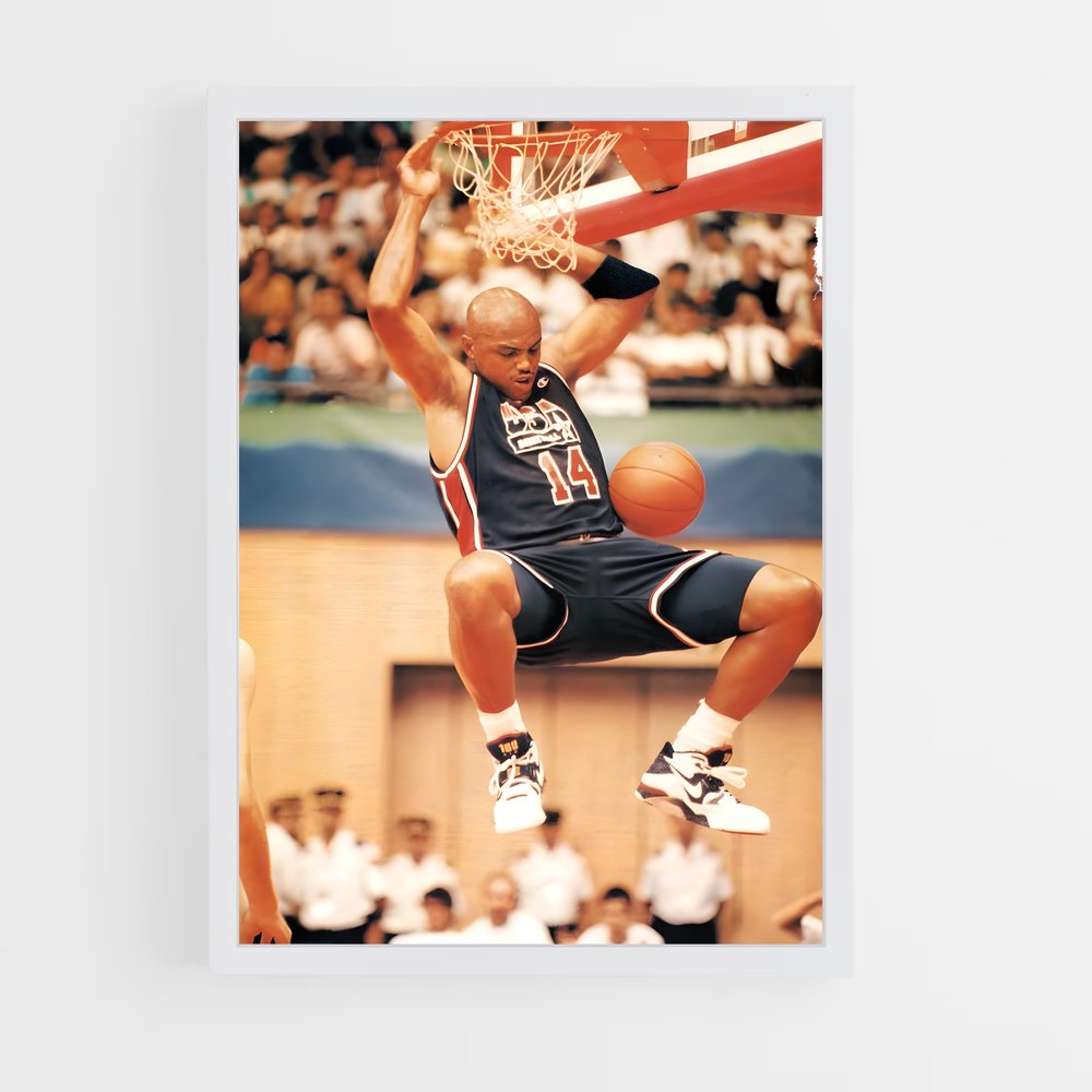 ap-charles barkley-7 cadre Blanc