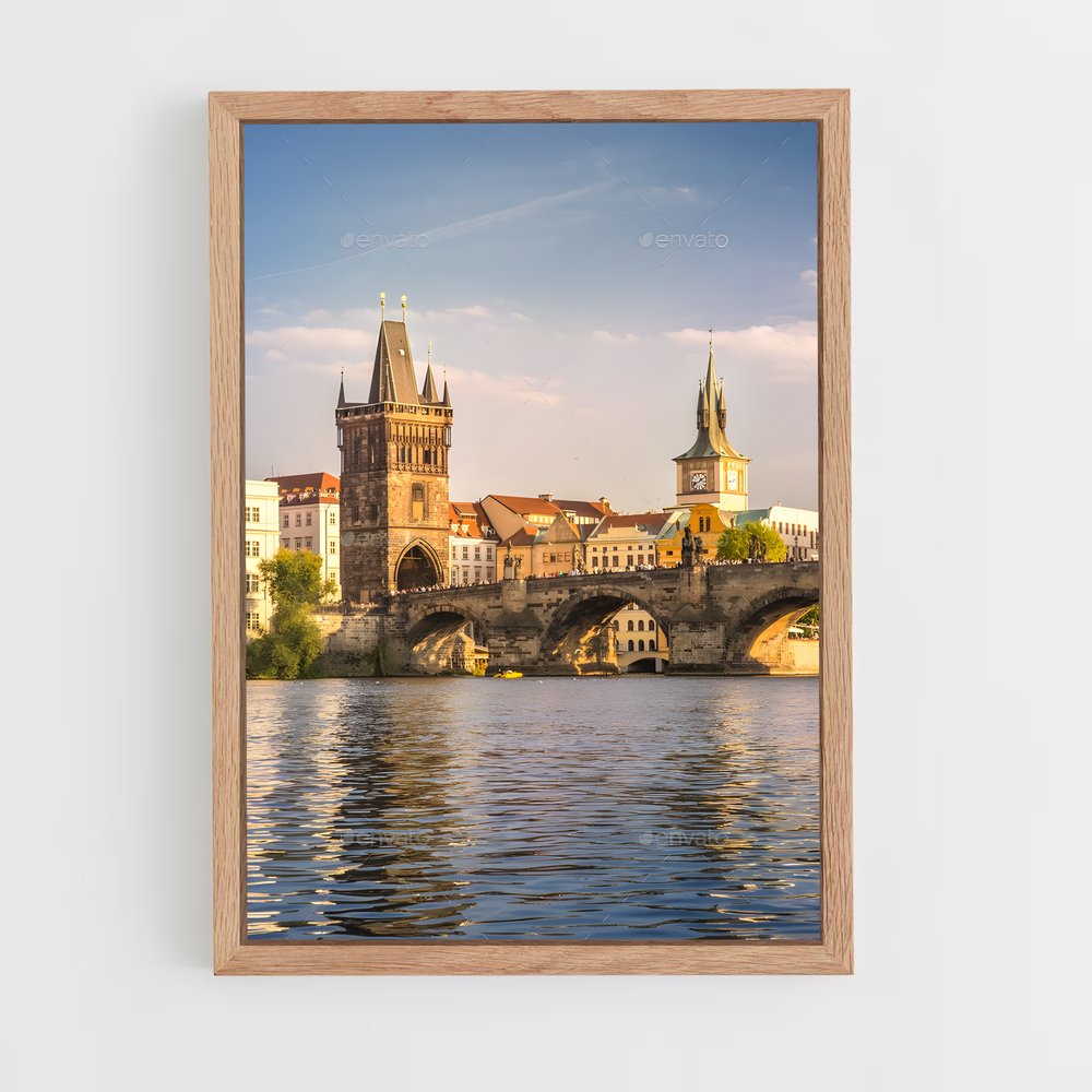 ap-charles bridge-3 cadre Bois clair