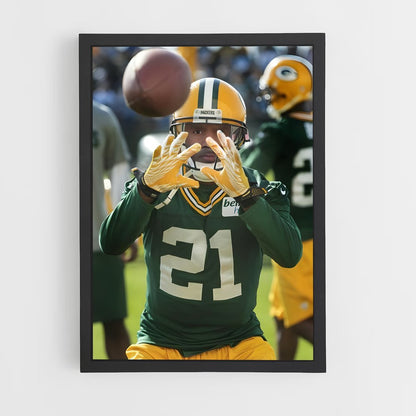 ap-charles woodson-4 cadre Noir