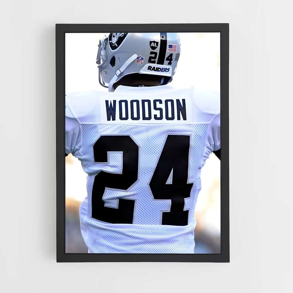 ap-charles woodson-5 cadre Noir