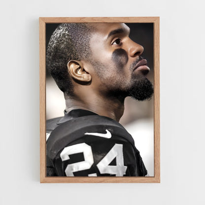 ap-charles woodson-6 cadre Bois clair
