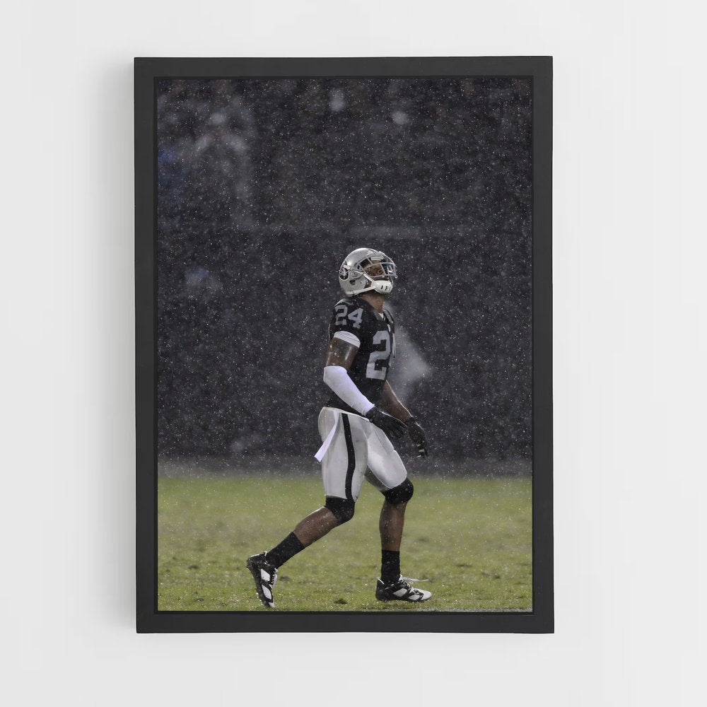 ap-charles woodson-8 cadre Noir