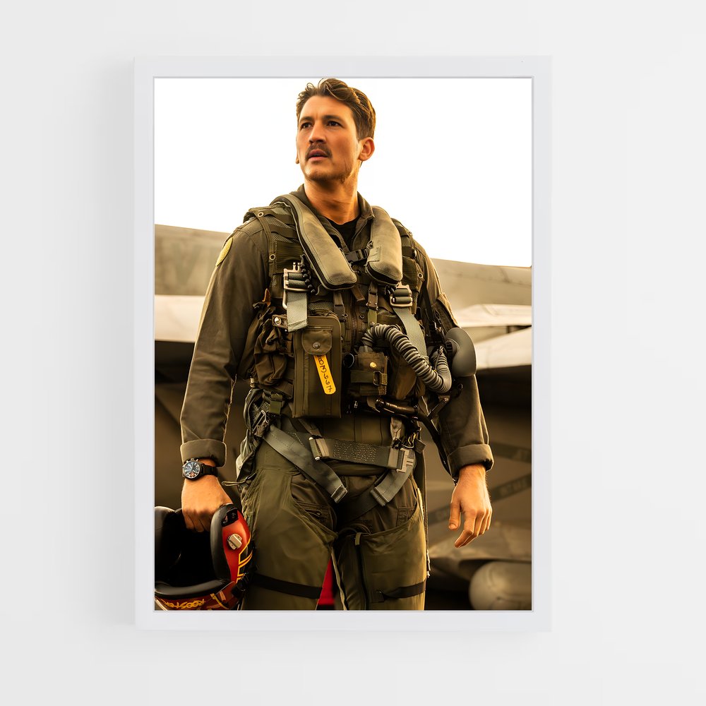 ap-charlie top gun-6 cadre Blanc