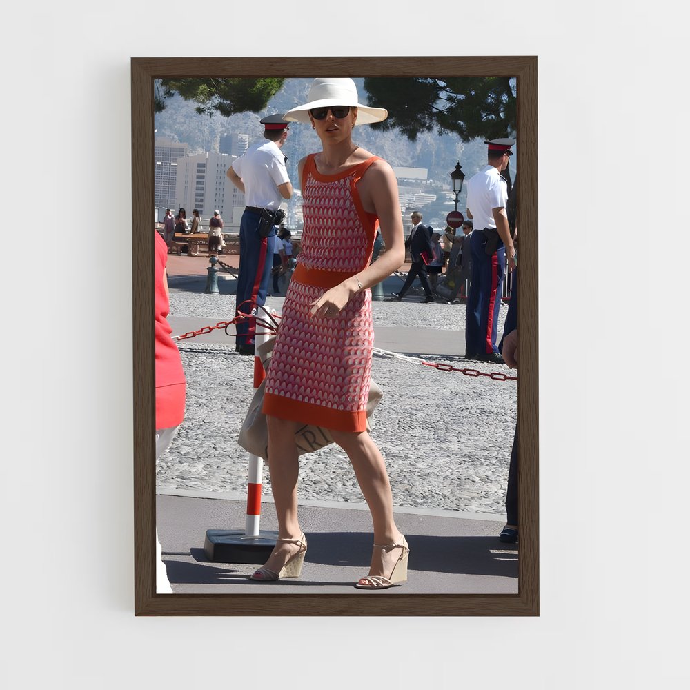 ap-charlotte casiraghi-8 cadre Bois foncé