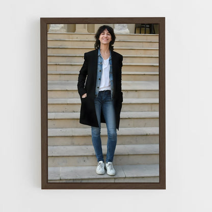 ap-charlotte gainsbourg-5 cadre Bois foncé