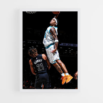 ap-charlotte hornets-5 cadre Blanc