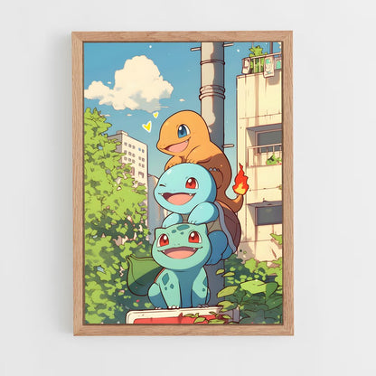 ap-charmander-2 cadre Bois clair