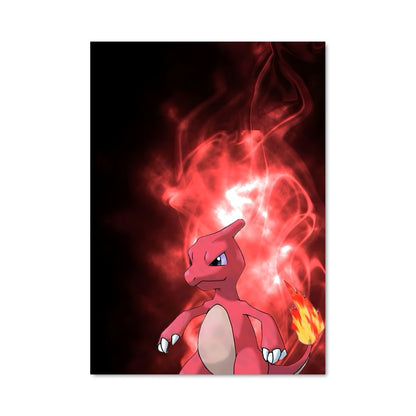 Poster Flamme de Charmeleon