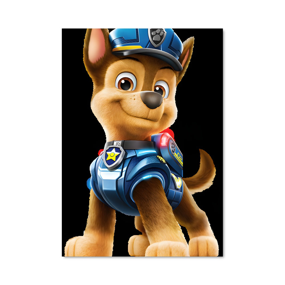 Poster Toutou Policier