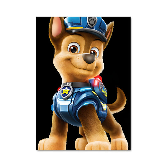 Poster Toutou Policier