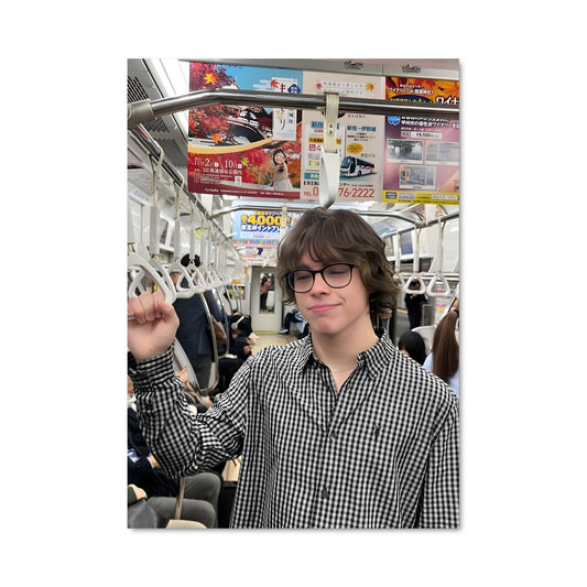 Poster Voyageur Éclairé