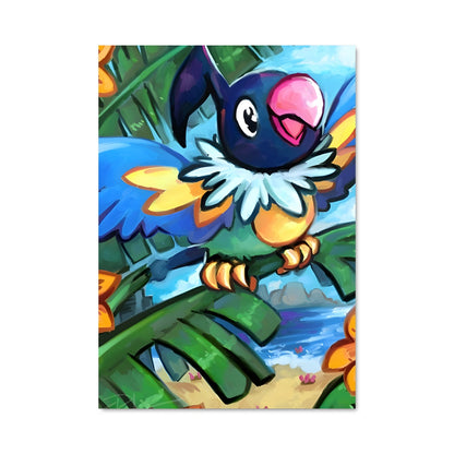 Poster Oiseau de la Jungle