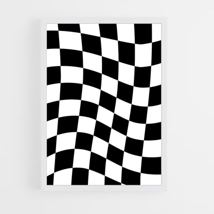 ap-checkerboard-2 cadre Blanc