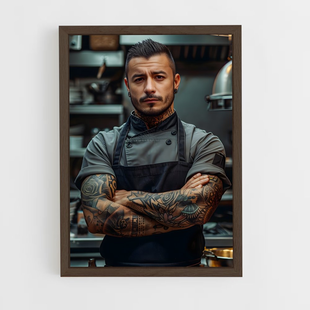 ap-chef-5 cadre Bois foncé