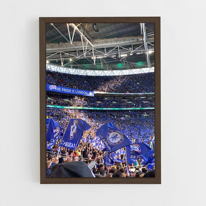 ap-chelsea fc-4 cadre Bois foncé