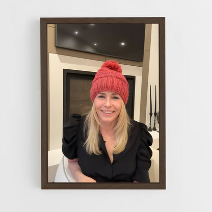 ap-chelsea handler-3 cadre Bois foncé