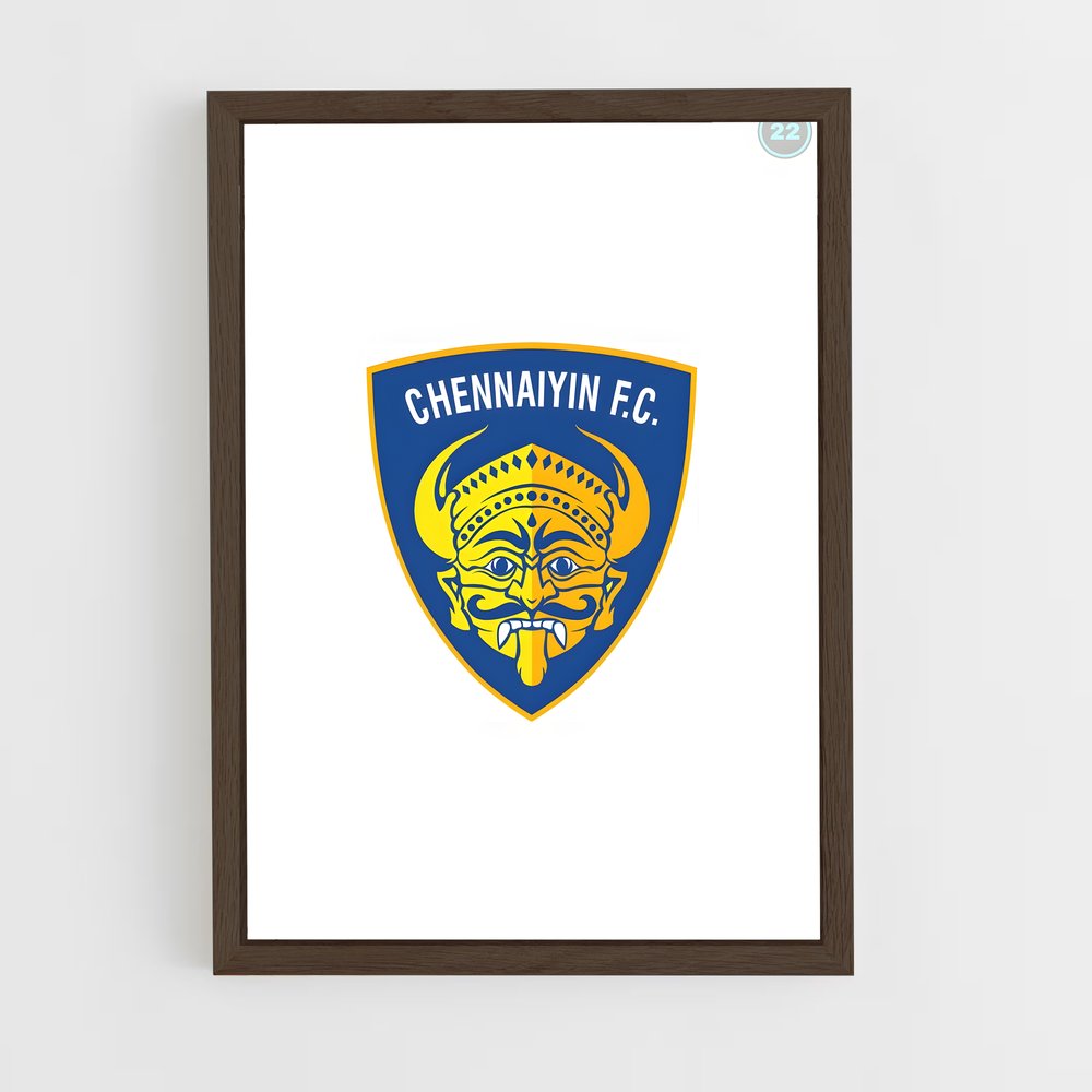 ap-chennaiyin fc-1 cadre Bois foncé