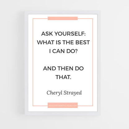 ap-cheryl strayed-5 cadre Blanc