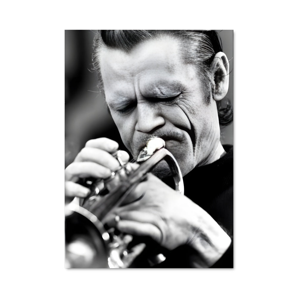 Poster Jazz en Noir et Blanc