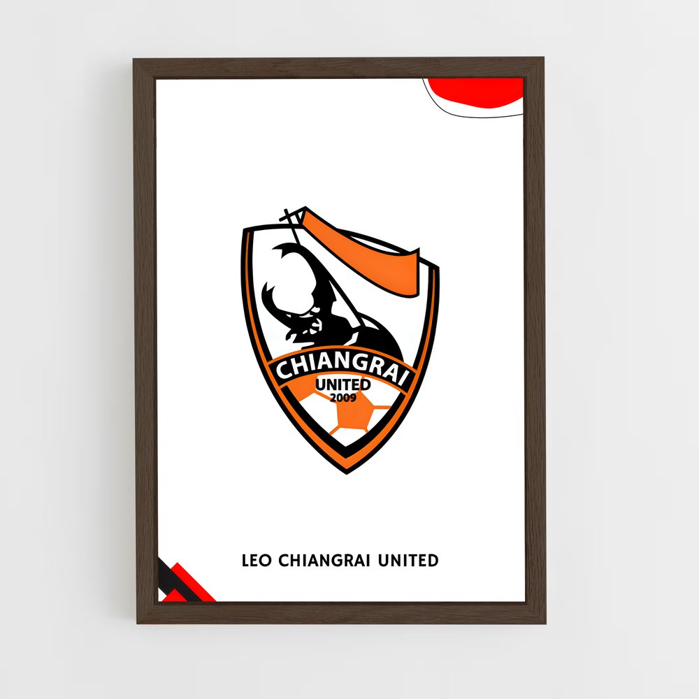 ap-chiangrai united fc-1 cadre Bois foncé